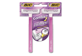 Aparelho De Depilar Bic comfort 2 Woman com 2 unidades