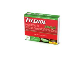 Tylenol Sinus Com 36 comprimidos