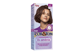 Tintura Cor&Ton Niely 0% Amônia 6.7 Chocolate