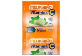 Melagrião Sabor menta 5 pastilhas sem Açúcar
