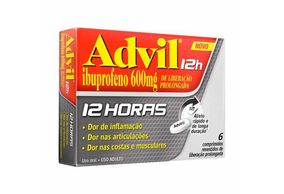 Advil 600mg 12 Horas com 6 comprimidos