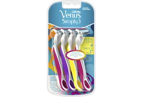 Aparelho De Depilar Gillette Venus Simply 3 Leve 4 Pague 3 unidades