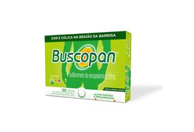 Buscopan com 20 comprimidos