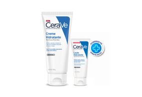 Kit Beleza CeraVe Loção Facial Hidratante 52ml + CeraVe Creme Hidratante 200g
