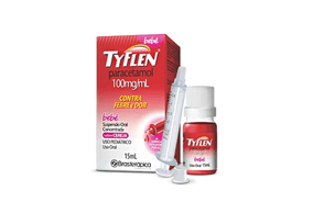 Tyflen bebê paracetamol 100mg/ml suspensão oral 15ml Brasterapica