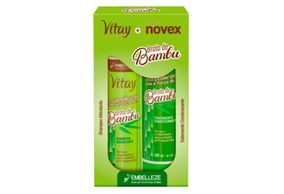 Kit Novex Shampoo+Condicionador Broto Bambu 300ml