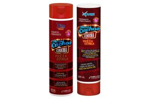 Kit Novex Shampoo+Condicionador Cachos de Cinema 300ml
