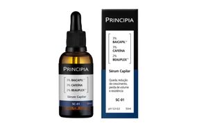 Sérum Capilar 3% Baicapil + 3% Cafeína Principia Skincare SC-01 com 50ml
