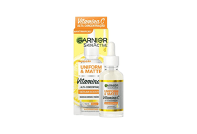 Sérum Booster Facial Antimarcas Garnier Uniform&Matte Vitamina C 15ml