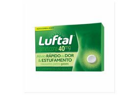Luftal 40mg com 20 Comprimidos Reckitt Benckiser