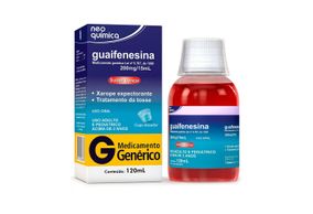 Guaifenesina Xarope Sabor Cereja 120ml Genérico Neo Química