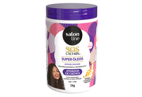 Ativador de Cachos Salon Line SOS Cachos Super Óleos Nutritivo 1kg