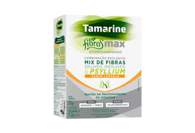 Vitaminas e SuplementosTamarine Fibras Max em Pó Sabor Laranja 10 sachês com 6,5g cada