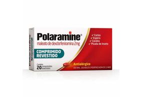 Polariamine 2mg com 20 comprimidos