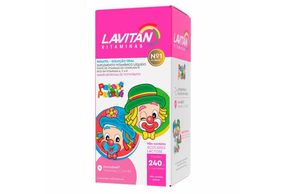 Suplemento Vitamínico Lavitan Kids Tutti-Frutti 240Ml