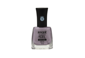 Esmalte Metálico Diamond Gel 9,5ml - Seda Lilás