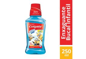 Enxaguante Bucal Antisséptico Colgate Plax Kids Minions 250mL