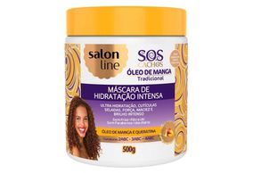 Máscara de hidratação Intensa SOS Cachos Óleo de Manga Salon Line 500g