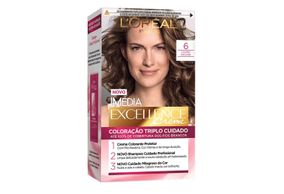 Tintura Imedia Coloração Creme Louro Escuro 6