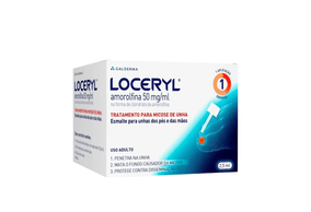 Loceryl Esmalte 5% Amorolfina 50mg para Tratamento de Micose com 2,5ml