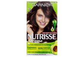 Tintura Nutrisse Coloração Creme Castanho Vermelho 46