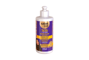 Creme Para Pentear Salon Line Sos Cachos Super Oleos 300ml