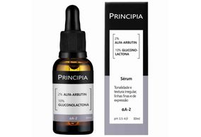 Principia Sérum Skincare 2% Alfa-Arbutin + 10% Gluconolactone AA-2 Com 30ml