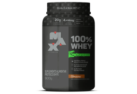 Whey Protein Max Titanium 100% Dino Cappuccino 900g