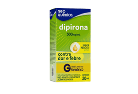Dipirona Sodica 500Mg/Ml Gotas 20Ml Abacaxi Neo Química