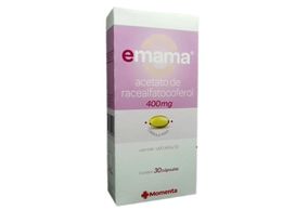 Emama com 30 cápsulas moles 400mg