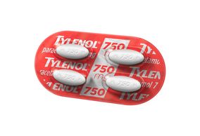 Tylenol 750 mg com 4 comprimidos