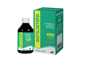 Acetilcisteína Xarope A2F Laranja 40mg/ml com 120ML