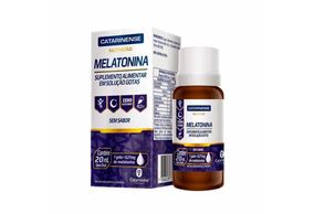 Melatonina Gotas 20ml sem Sabor Catarinense