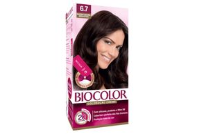 Tintura Biocolor Coloração Creme Marrom Natural