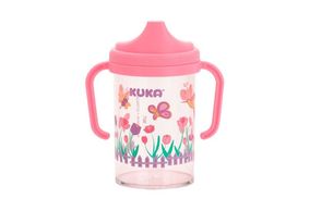 Copo Kuka com Alça Removível Rosa com 240ml