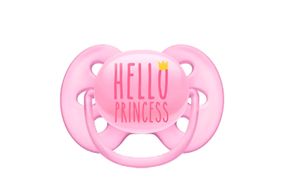 Chupeta Philips Avent Ultra Soft Decorada 6-18 Meses Rosa