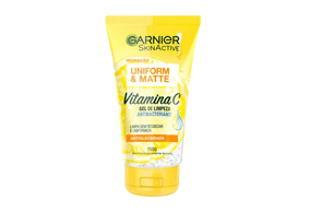 Gel de Limpeza Facial Antibacteriano Garnier Uniform&Matte Vitamina C 150g