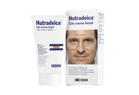 Gel Creme Facial Nutradeica Isdin pele Descamativa com 50ml