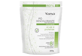 Po Descolorante Yama Refil Free Ervas Proteinas 300G