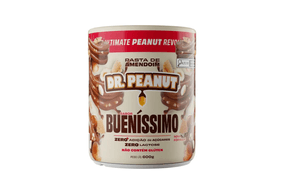 Pasta de Amendoim Pro com Whey Protein Dr. Peanut Buenissimo 600g