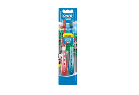 Kit Escova Dental Oral B Kids Mickey com 2 unidades