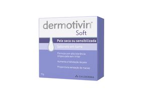 Dermotivin Soft Sabonete Barra Pele Seca 90G
