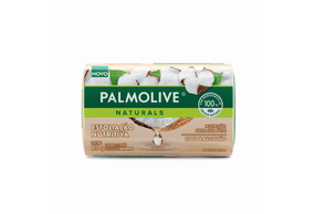 Sabonete em barra Palmolive Naturals Esfoliação Nutritiva com Coco e Algodão 85G