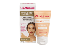 Protetor Solar Facial FPS 50 Cicatricure Clara 40g