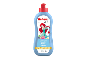 Creme de Pentear Infantil Huggies Kids Brilho Mágico 360ml