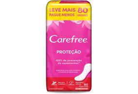Protetor Diário Carefree Proteção com Perfume 80 unidades
