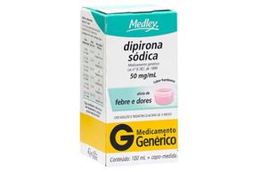 Dipirona Monoidratada 50mg/ml - 1 Solução Oral