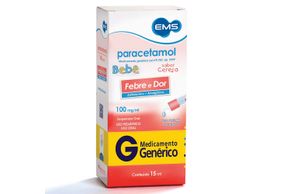 Paracetamol 100mg/ml - 1 Suspensão Oral