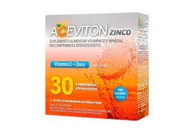 Aceviton Zinco 1g - 30 Comprimidos