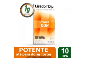 Lisador Dipirona 1g - 10 Comprimido Simples